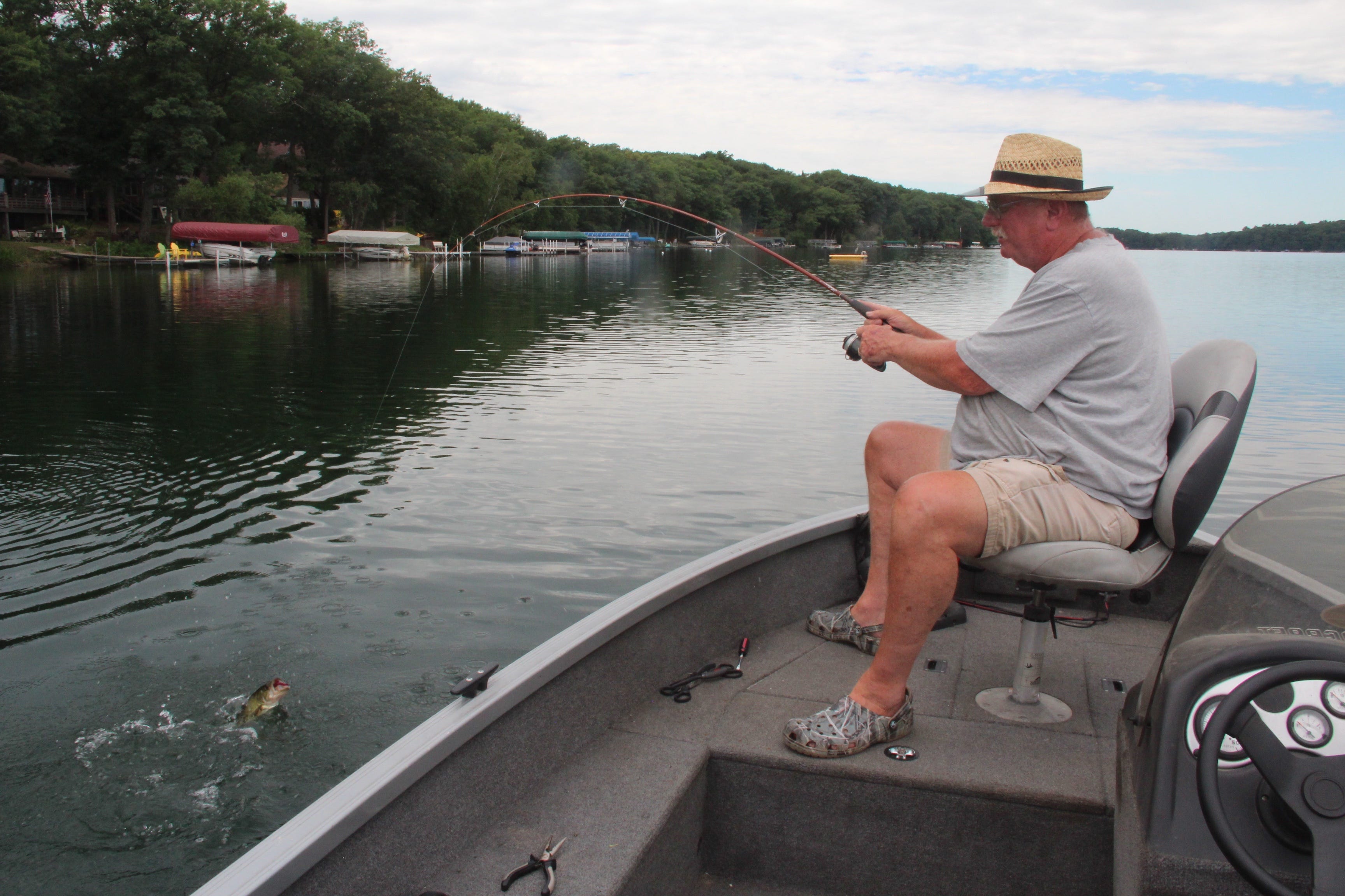 fishing tackle nearby